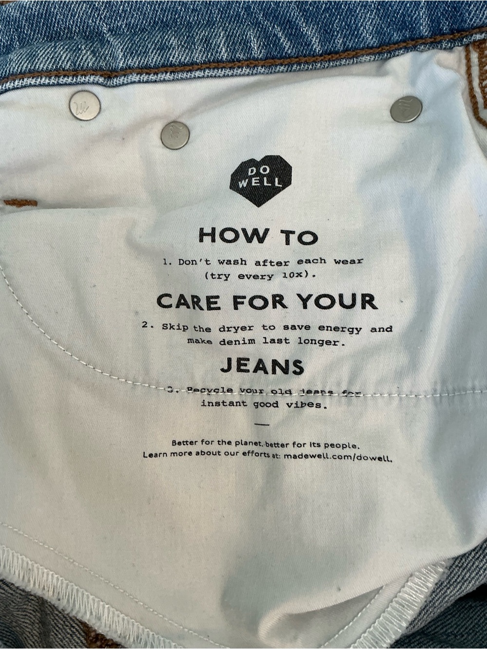 Madewell Classic Petite Perfect Vintage Wide-Leg Jeans  Heathcote Wash Sz 31 - Picture 6 of 13